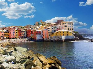 Boccadasse i sommer tid - Genova