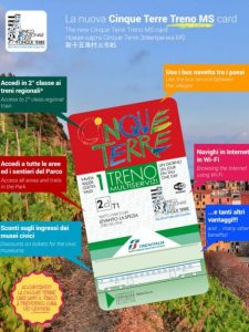 5 terre card treno