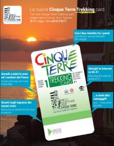 5 terre card trekking